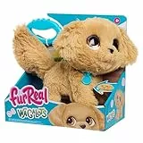 Just Play furReal Wag-A-Lots Golden Retriever, interaktives, 20,3 cm großes, laufendes und sprechendes Plüschtier, 4-teilig, Kuscheltiere, Kinderspielzeug ab 4 Jahren