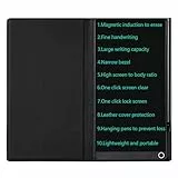 Czemo LCD schreibtafel Erwachsene 6.5 Zoll mit Schutzhülle, Wiederverwendbar LCD-schreibtafeln, Digitales Schreibtablett Zaubertafel für Büro, Klassenzimmer, Memo, Notizen, Einfarbig