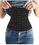 Gotoly Damen Taillenformer Formend Stark Korsett Bauchweg Body Shaper Atmungsaktiv Mieder Waist Training Cincher