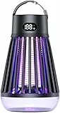 zappify 2.0 mückenschutz Origial Innovative Draußen Multifunktionale Moskito-Killer-Lampe, Tragbare Insektenvernichter für Haushalt und Camping (2PCS,Schwarz)
