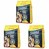 JOSERA Knuspies mit Ente schmackhafte Hundeleckerlis mit geringem Fettgehalt, 3er Pack (1 x 900 g)