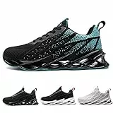 frysen Sneaker Herren Damen Laufschuhe Straßenlaufschuhe Outdoor Atmungsaktive Fitness Turnschuhe Blackblue 39 EU