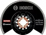 Bosch 1x EXPERT Grout Segment Blade ACZ 85 RD4 Segmentsägeblätter (für Mörtel, Weiche Fliesen, Ø 85 mm, Professional Zubehör Multifunktionswerkzeug)