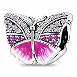 Jokmeo 925 Sterlingsilber Damen Charm Anhängerperlen, kompatibel mit Pandora sowie europäischen Armbändern und Halsketten. Passend für Frauen und Mädchen.