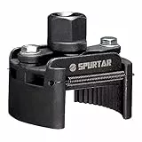Spurtar Ölfilterschlüssel 60-80mm Ölfilter Schlüssel Universal Auto Federbelastet Verstellbar Ölfilter Werkzeug für Ölwechsel an Auto Motorrad Lkw Boat