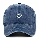 Generisch Baseball Caps für Damen Herren Cap Frauen Baseballkappe Vintage Mützen Schildkappe UV Schutz Docker Cappy Sonnenhut Camping-Wanderhut Kappe Cap Damen Sommer