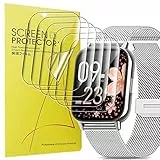 Blueshaweu Schutzfolie Kompatibel für SWGOTA 2023 Smartwatch Damen, HD klar Flexible TPU Displayschutzfolie [6 Stück] für SWGOTA CS2 PRO Smartwatch 2023 (transparent)