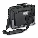 PEDEA Laptoptasche Premium Notebook-Tasche bis 13,3 Zoll (33,8 cm) Umhängetasche mit Schultergurt, Grau