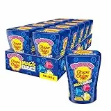 Chupa Chups Magic Cubes, Vorratspackung enthält 10 Magic Cube Kaugummi-Boxen, Bubble Gums in Würfel-Form, ändern beim Kauen die Farbe, geeignet für Geburtstag, 10 x 86g