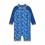 CareTec Badeanzug L/S, blau, 104 cm für Jungen