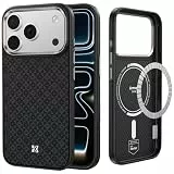 BENKS für iPhone 17 Pro Hülle mit Kamerasteuerung für Magsafe, Militärschutz & Extreme Magnetkraft Handyhülle 17 Pro Case Stoßfest aus Aramidfaser und TPU, Obsidian Schwarz