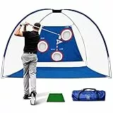 PGA Tour Golf Driving Netz, Blue, 57.5LCMX15.5WCMX15.5HCM