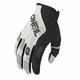 O'NEAL | Fahrrad- & Motocross-Handschuhe | MX MTB FR Downhill | Passform, Luftdurchlässiges Material | Element Glove RACEWEAR V.24 | Erwachsene | Schwarz Grau | Größe M