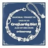 CheersLife Armband Damen,Geschenke für Frauen,3 Herz Armband Damen Silber,Geschenke für Teenager Mädchen Beste Freundin Tochter Schwester,Geburtstagsgeschenk für Frauen Weihnachten Valentinstag