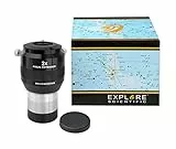 Explore Scientific Fokal Extender 2x 50,8mm/2 Zoll Barlowlinse zur Erhöhung der Brennweite für Teleskope