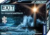 KOSMOS 698881 EXIT® - Das Spiel + Puzzle - Der einsame Leuchtturm, Level: Fortgeschrittene, Escape Room Spiel, EXIT Game mit Puzzle für 1-4 Spieler ab 12 Jahre