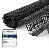 VABNEER rutschfeste Matte, 80 x 130 cm, Unterlage, rutschfest, für Schubladen, Regale, Tischutensilien, Teppich, leicht zu waschen und kann zugeschnitten Werden (schwarz)