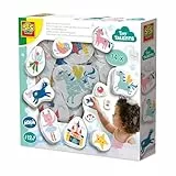 SES Creative 13079 Badespielzeug Märchenfiguren - Buntes Wasserspielzeug für Kinder ab 12 Monaten, Aus weichem, sicherem Schaumstoff, Diverse Farben