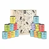 Just Spices Highlight Gewürzbox I 16 beliebte Gewürzmixe I In hochwertiger Holzbox I Gewürzbox