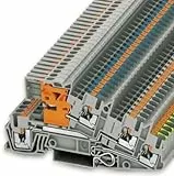 Phoenix Contact Schutzleiterklemme, 5-polig, Einstecken-Anschluss, 12 AWG, Grau, Packung a 50 Stück