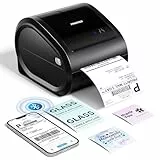Phomemo D520BT Thermo-Etikettendrucker, Bluetooth, 4 x 6, D520BT, Drucker, Selbstklebende Etiketten, DHL, kompatibel mit Ebay, Etsy, DHL, FedEx, für iOS, Android, Mac, Windows und Chromebook