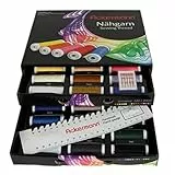 36 Farben x 200m ACKERMANN UNIVERSAL 120 NÄHGARN (Allesnäher) in handlicher Box. ACKERMANN UNIVERSAL 120 Nähgarn-Box. Nähgarnsortiment, Nähgarn-Set, Nähgarne, Nähgarn-Sortiment-Set, Qualitätsgarn