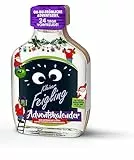 Kleiner Feigling Adventskalender (24 x 20 ml) – Der kultige Vodka-Schnaps in 12 Sorten & 5 exklusiven Geschmacksvarianten – Frech, fruchtiges Shot-Geschenkset für die Weihnachtszeit – 15 % Vol.