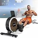 LABGREY Magnetisches Rudergerät, Faltbares Rudergerät für Zuhause mit Bluetooth, 8 Widerstandsstufen, Ultra-leise und Stabil, Maximale Belastbarkeit von 158 kg (R1-Magnetisches)
