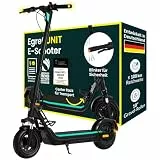 Egret Unit E-Scooter mit ABE, 20 km/h, 100 km Reichweite, 130 kg, IPX7 Akku