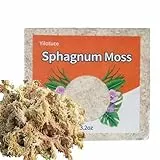 Yilotuce Sphagnum Moos, 90 g spaghnummoss für Orchideen, Gutes Kultursubstrat für Orchideen, Geweihfarne, Pflanzensetzlinge, Bewurzelung von Stecklingen und Anderen Pflanzen
