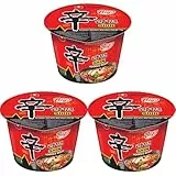 NONGSHIM - Instant Nudeln Big Bowl Shin - (1 X 114 GR) (Packung mit 3)