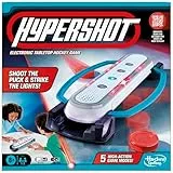 Hasbro Gaming Hypershot Elektronisches Tischhockey-Spiel, 5 Spiele in 1, Musik, Lichter und Geräusche, ab 8 Jahren, für 1 bis 2 Spieler, Brettspiele für Kinder