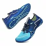 WateLves Badeschuhe Herren Damen Barfußschuhe Wasserschuhe Schwimmschuhe Strandschuhe für Surfen,Tauchen,Bootfahren,Gymnastik Fitness (Blau, 42EU)