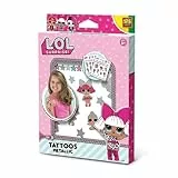 SES Creative 14192 L.O.L. Metallische Tattoos, Temporäre Kindertattoos