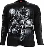 Spiral Nine Lives Männer Langarmshirt schwarz M