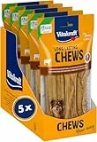 Vitakraft Long Lasting Chews, Hundekauknochen, Kauknoten aus Rinderhaut, zur intensiven Beschäftigung (5x 360g)
