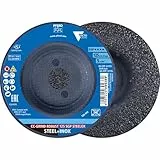 PFERD TOOLS CC-GRIND ROBUST 125x22,23 mm Schleifscheibe SGP STEELOX für Stahl & Edelstahl mit VICTOGRAIN Körnung - 10 Stück Ergonomisch und Langlebig