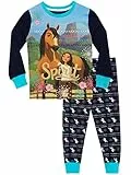 DreamWorks Mädchen Spirit Riding Free Schlafanzug Slim Fit Blau 134