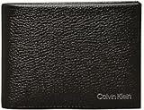 Calvin Klein Herren Geldbeutel Warmth Bifold Klein, Schwarz (Ck Black), Einheitsgröße