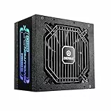 ENERMAX Revolution D.F. X ARGB ATX3.0 PCI-e 5.0 Kompakt Gaming&Streaming PC Netzteil 850W 80Plus Gold (Vollmodular, 2X 12VHPWR, Semi-Fanless), ERT850EWT, schwarz
