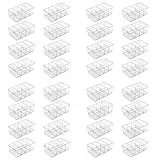 AIYULONG 32er set Kühlschrank Organizer mit 4 Fächern