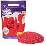 Kinetic Sand 907 g Rot - original kinetischer Sand aus Schweden, fließt magisch und lässt Sich optimal Formen, für kreatives und entspannendes Indoor-Sandspiel, für Kinder ab 3 Jahren