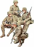 MiniArt 53024 1:35 Dt. Panzerb. sitzend m. Res. Köpfen - originalgetreue Nachbildung, Modellbau, Plastik Bausatz, Basteln, Hobby, Kleben, Modellbausatz, Zusammenbauen, unlackiert