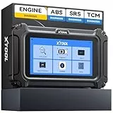XTOOL D5 OBD2 Diagnosegerät Auto, KFZ Auslesegerät für 99% Fahrzeuge, 4 Systeme Motor ABS SRS Getriebe, 10+ Resets DPF GPF Öl EPB SAS BMS, Auto Diagnosegerät WiFi Free Update, CAN FD AutoVIN