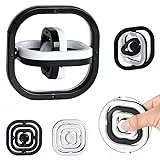 Yeefunjoy Handkreisel Fidget Toy, 3D schwarz und weiß Hand Spielzeug Anti Stress Kinder Zappel Sensorische Finger Fidget Toys, Stressabbau Anti Angst für Kinder/Erwachsene