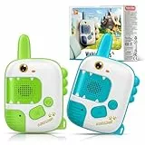 Walkie Talkie Kinder ab 3 4 5 6 7 8 Jahre, Funkgerät Kinder Dinosaurier Spielzeug ab 3-8 Jahren Junge Woki Toki Geschenk Junge Kind 3-8 Jahre Walky Talky Kinderspielzeug Kids Toys Spiele für Jungen