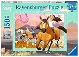 Ravensburger Kinderpuzzle - 10055 Spirit: wild und frei - DreamWorks Spirit-Puzzle für Kinder ab 7 Jahren, mit 150 Teilen im XXL-Format
