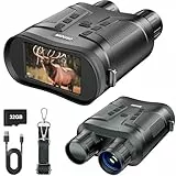 Nachtsichtgerät,Dowesyeen Digitale Ferngla Mit Nachtsicht 3' tft LCD Nachtsichtgeräte 4K HD 1080P Visore, 6000mAh Wiederaufladbar Infrarot Fernglas,für Jagd Tierbeobachtung Camping