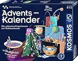 KOSMOS 661076 Experimentierkasten Adventskalender, Die schönsten Experimente zur Weihnachtszeit, in 5 Min, für Kinder ab 8-12 Jahre, Spielzeug-Adventskalender, Science Adventskalender