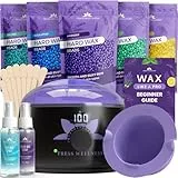 Tress Wellness Waxing Kit – Schwarz mit Schale